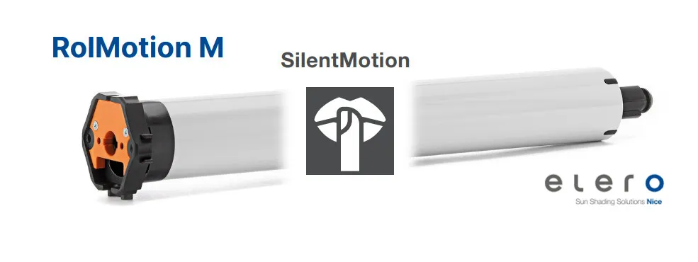 Der neue superleise Motion-Antrieb für Rollläden (für Wellen ab 50 mm) in der kabelgebundenen Version mit zwei wählbaren Laufmodi: Standardlauf oder Flüstermodus. Für einen schonenden Betrieb sorgen Behangschutz, intelligente Kraftmessung und Softbremse.
