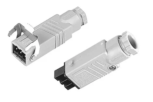 Kirschmann-Kupplung + Hirschmann-Stecker + Bügel