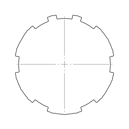 Adapterset L, 83x1,5 mm, Rundrohr (Typ 9)