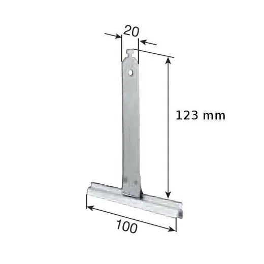 Befestigungsfedern 123mm / 10 Stück