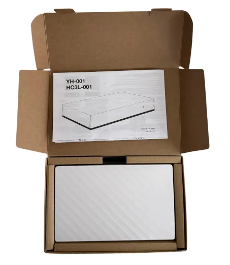 elero Yubii Home mit Verpackung