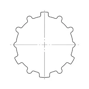 elero ► Typ 11 / Ø 67 x 1,5 mm, MHZ / Art. Nr.: 131170901