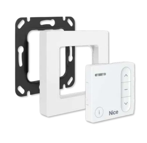 Aufbau eines Nice W1 Wandsenders