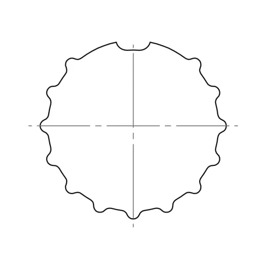 Adapterset M, 60 mm, AXE, Griesser, Hüppe Nutrohr (Typ 2)