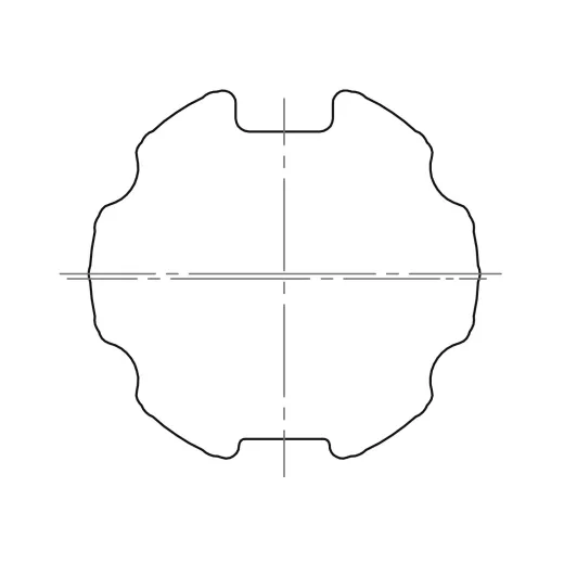 Adapterset S 63 x 1 mm Nutrohr (Typ 2)