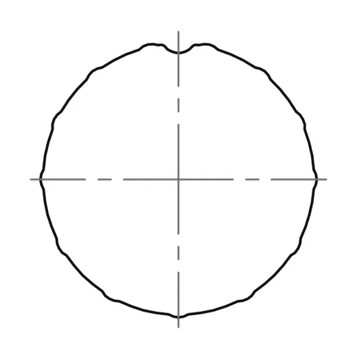 Adapterset S 40 x 1 mm Rundrohr (Typ 3)