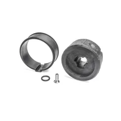 Adapterset L, 70x1,5 mm, Rundrohr mit M6 (Typ 5)