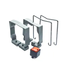 Jalousie-Klemmenset JA für Kopfleiste 68 x 66 mm